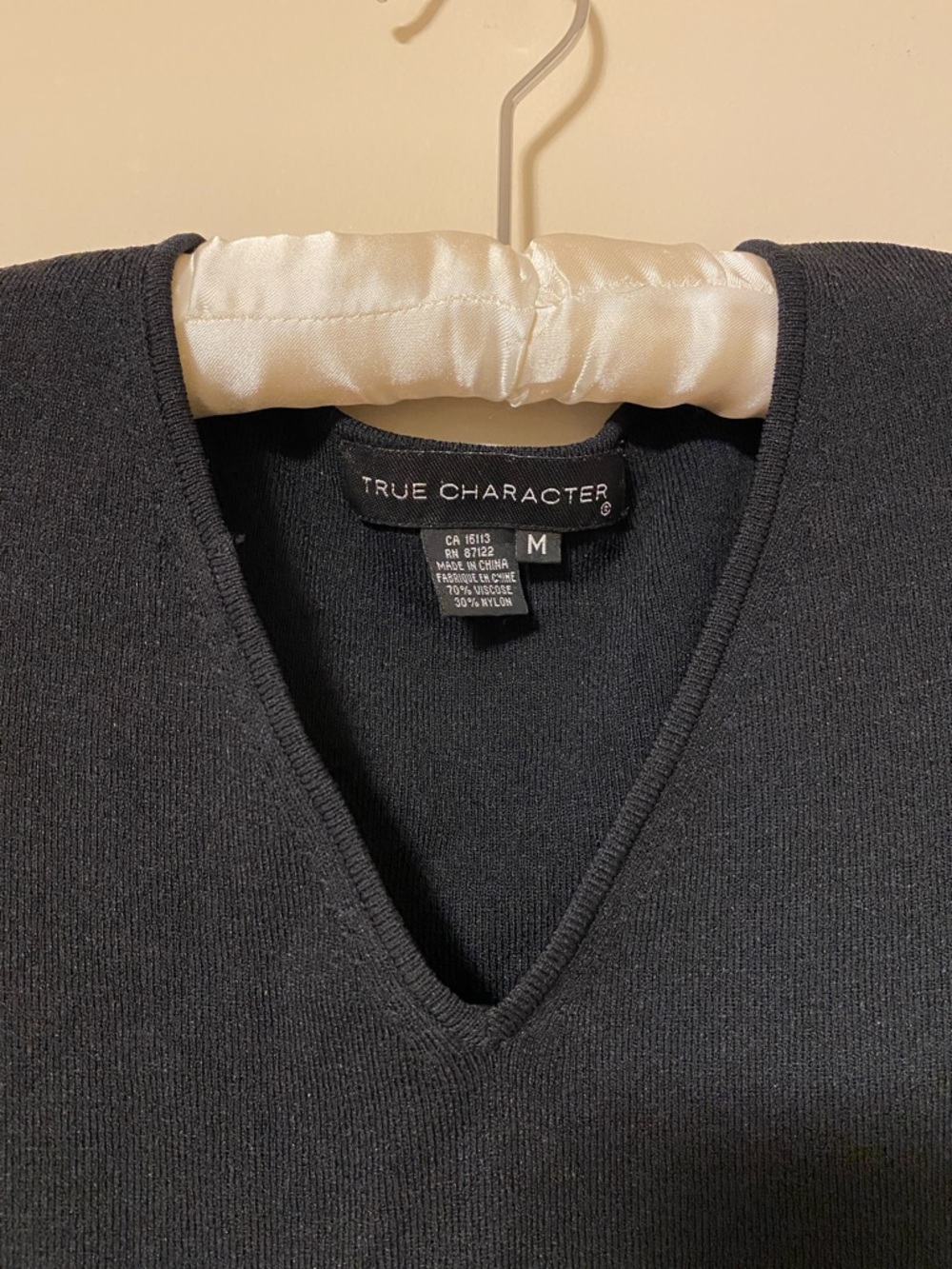 True Character Black V-Neck Sleeveless Top - Picture 2 of 6